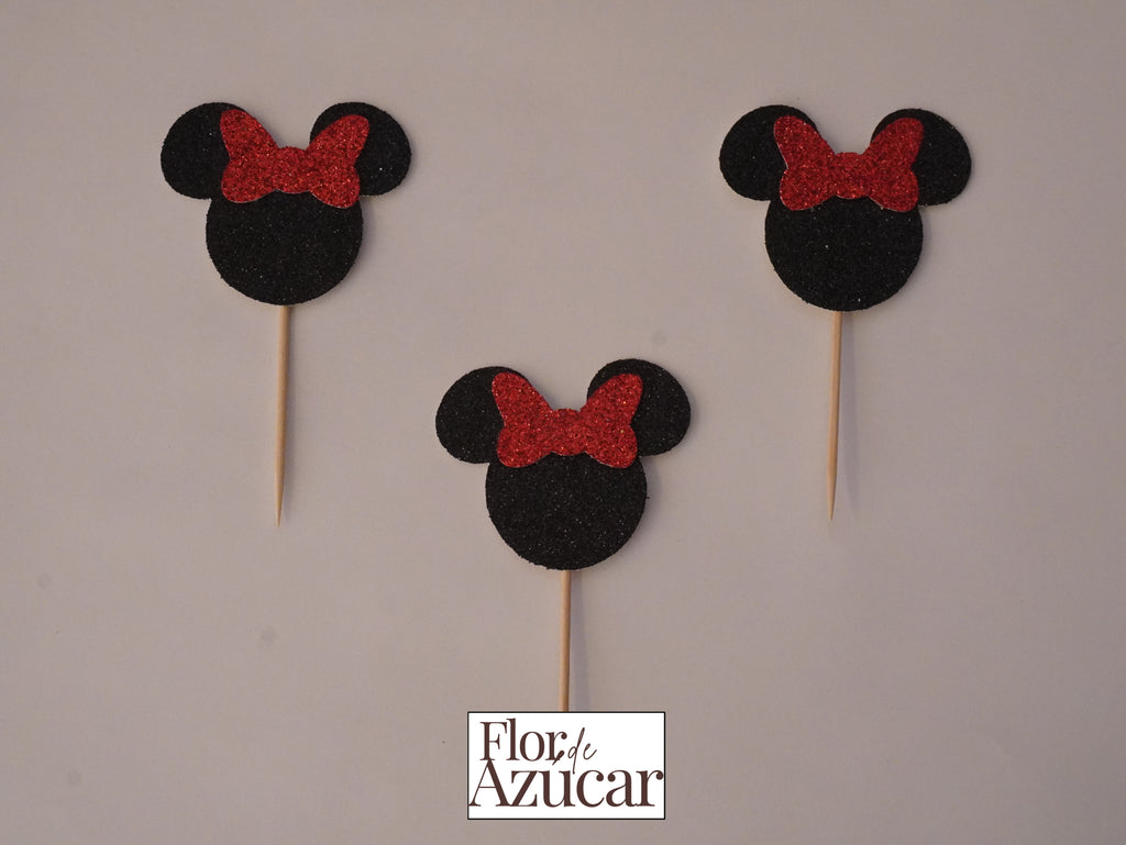 Toppers para quequito - Minnie Mouse